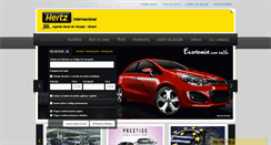 Desktop Screenshot of hertz-int.com.br